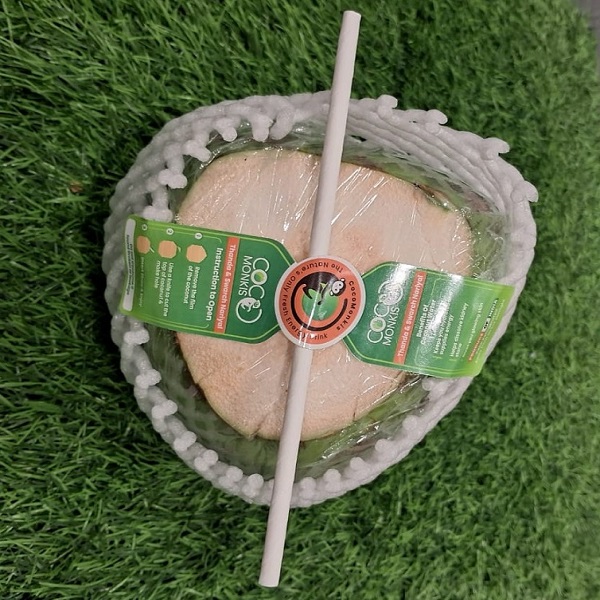 semi trimmed coconut 1